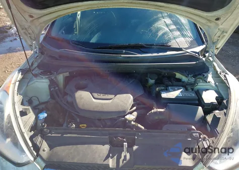 2013 Hyundai Veloster Base W/Black z USA, uszkodzony, nr VIN KMHTC6ADXDU099462